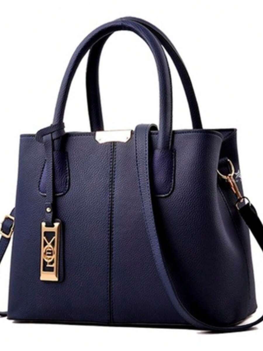 Small Adjustable Side Crossbody Chest Bag - 藍色 - 查看 1