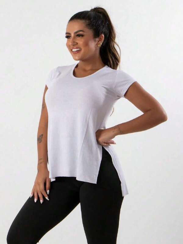 Kit 3 Blusas Leg Tapa Bumbum Fitness Lisa Feminina Academia