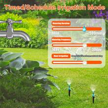 Garden Water Timers - Grey - View 7