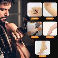 1pc Finger Bandage, Furniture Mute Bandage, Self-Adhesive Bandage Wrap, Self-Adhesive Breathable Athletic Tape, Non-Woven Elastic Bandage, Anti-Abrasive, Anti-Calloused Mute Bandage Finger Sleeve, Non-Woven Self-Adhesive Bandage Wrap, Thumbs, Fingers, Wrists, Ankles, Veterinarian's Wrap Bandage Tape, Back To School Essentials, Home Essentials.