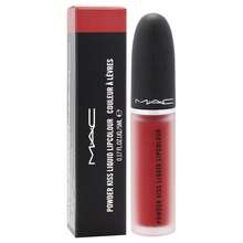 Powder Kiss Liquid Lipcolor - 991 Devoted To Chill By MAC For Women - 0.17 Oz Lipstick - 紅色 - 查看 3
