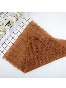 非洲网状去角质背部长网浴擦洗毛巾套装，双面温和，粗糙去角质，有效身体磨砂，淋浴时背部磨砂，优质网状材料，方便的绑带毛巾设计，丝瓜络毛巾，使皮肤光滑的身体海绵，非常适合日常使用家庭浴室装饰秋季装饰返校 - 彩色 - 查看 15