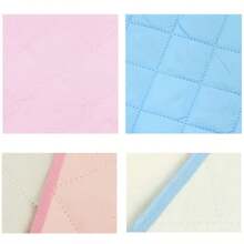 Washable Absorbent Incontinence Bed Pads Mats Sheet Mattress Reusable Protector - Blue - View 6