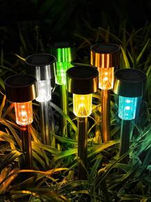 Solar Powered Lawn Lights, Outdoor Solar Lights, Solar Pathway Lights Outdoor, Outdoor Solar Lawn Lights, Solar Mini In-Ground Lights, Solar Yard Lights, Solar Powered Landscape Garden Lights For Pathway, Courtyards, Gardens, Villas, Driveways, Lawn, Yard, Path, Christmas Decorations, Yard Decorations, Garden Decorations.