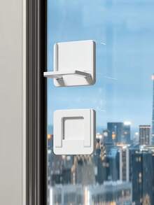 1/3Pcs Handle-Shaped Window Lock, Sliding Door & Window Restrictor