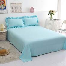 Cooling Mattress Pads - Washed Cotton-blue - View 8