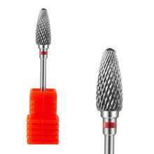 Brocas profissionais de aço tungstênio para unhas (1/2/5 peças), adequadas para remoção de gel, ferramentas de manicure e acessórios para lixa elétrica de unhas. - Multicolorido - Ver 9