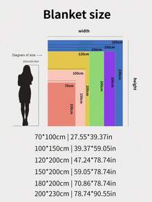 1 件棕色格子图案柔软舒适毛毯，适用于家居装饰、床、沙发、办公室、房间、宿舍，可机洗 - 棕色 - 查看 3