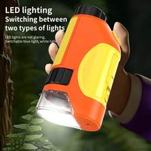 Przenośny, ręczny mikroskop z oświetleniem LED, powiększenie 50X-300X, idealny do odkrywania przyrody w pomieszczeniach i na zewnątrz, świetny edukacyjny prezent na święta