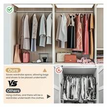 Non-Slip Hangers With 360 Swivel - Ultra Slim Space Savingfor Closet Organization & Garment Protection 15,B 15 Purple B Medium Size Durable Material, Not Easily Deformed - Multicolor 166 - View 4