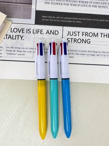 Set Of 8 Multicolor Colored Pens, 1.0mm Tip, 4 In 1 Pens, Cute Nurse Retractable Pens, 4 Colors In 1, Suitable For School, Students, Nursing Notes, Whiteboard, Office Supplies, School Supplies, Back To School