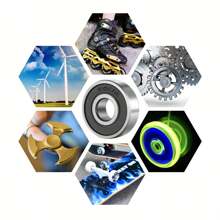 10/20 High-Performance 608RS Micro Skateboard Bearing - Frictionless, High-Performance Assistance For Fast Sliding, Smooth Rolling Assistance For Better Control, Suitable For Long Board, Inline Skates And Scooters, Easy To Install, Essential Equipment For Skateboarding Enthusiasts, A Perfect Gift For Relatives And Friends