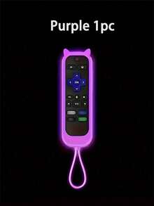 Ốp điều khiển từ xa TV cho điều khiển Roku TV/Điều khiển đơn giản Roku/Điều khiển giọng nói Roku dùng cho văn phòng, nắp pin điều khiển giọng nói, vỏ silicon đa năng phát sáng trong bóng tối, không bao giờ làm mất nắp pin, tương thích rộng rãi, nhiều màu sắc, vỏ có thể phát sáng trong bóng tối. Bảo vệ toàn diện, liền mạch, cách nhiệt chống mài mòn, thích hợp cho ngày lễ tình bạn, cún cưng, lễ hội hóa trang, trang trí tiệc tùng. - Nhiều màu - Xem 16