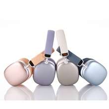 Wireless Headphones, Adjustable & Comfortable Headphones,Bluetooth 5.3 Headband - 淡紫色 - 查看 3