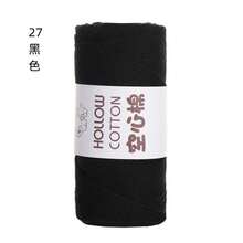 2mm Hollow Cotton Yarn For DIY Crochet Bags, Handmade Knitting, Hats, Round Cord, Pearl Yarn - Multicolor - View 24