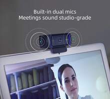 Logitech C920E 1080P HD Beauty Camera Live Broadcast Artifact Built-In Noise Reduction Microphone Live Broadcast Online Class Video Conferencing Three-In-One Computer USB Direct Connection Without Setup