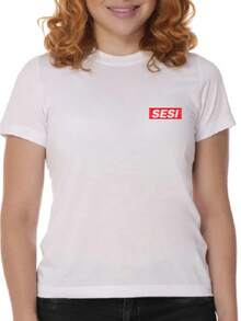 SESI Uniform Unisex Children's T-Shirt School Uniform 2024 - White - View 3