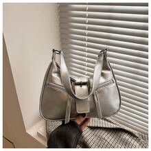Women Shoulder Bags - 銀色 - 查看 1