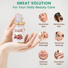 100毫升天然植物油，富含维生素C，适用于面部及身体护理、身体按摩和SPA保湿。成分：鳄梨油、橄榄油、芦荟油、椰子油、摩洛哥坚果油、蓖麻油、荷荷巴油