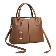 Small Adjustable Side Crossbody Chest Bag - 鏽棕色 - 查看 1