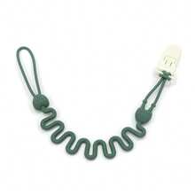 〈4PCS〉Caterpillar Pacifier Clip! Silicone Teether Toy + Clip, Baby Stroller Accessories, Baby Shower Gift Travel Essentials (1/4PCS Options) - Multicolor - View 11