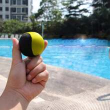 1pc Beach Water Bouncing Ball, Outdoor Water Game Ball, Creative Water Bouncing Ball, Swimming Pool Game Accessory, Great Holiday Gift, Suitable For Beach And Pool Games