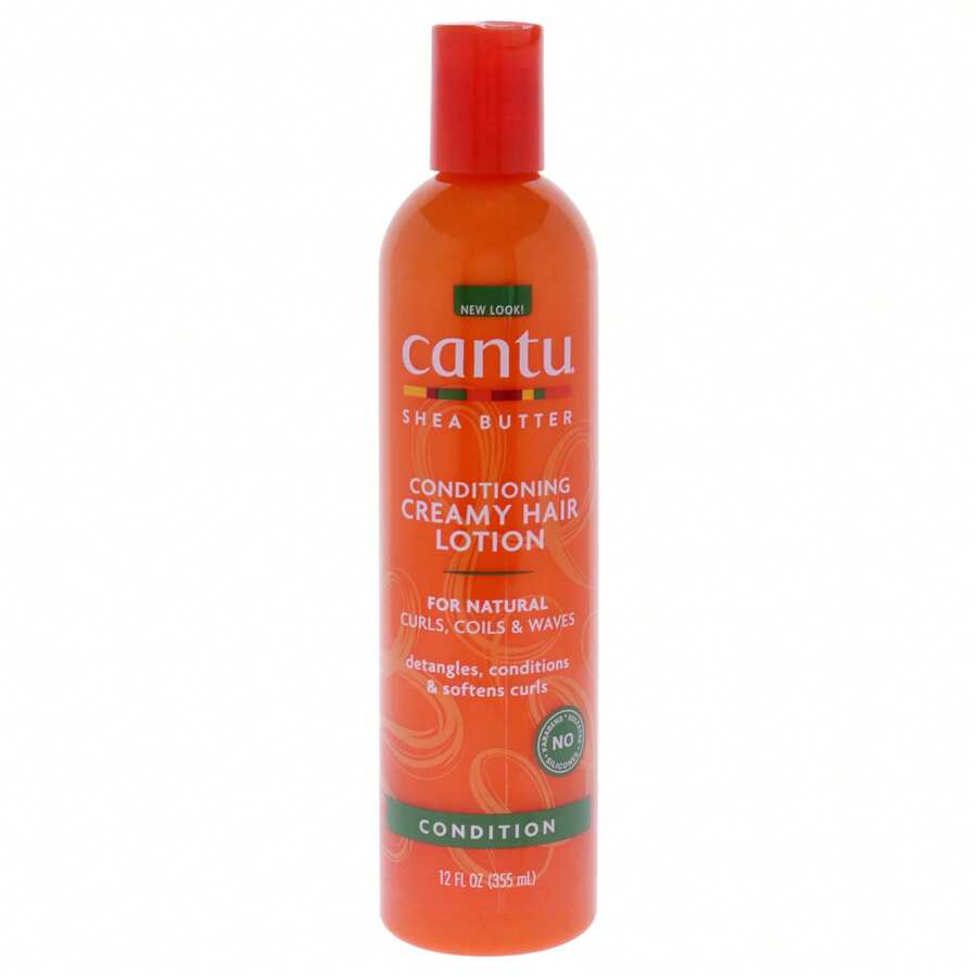Shea Butter Conditioning Creamy Hair Lotion By Cantu For Unisex - 12 Oz Lotion - 白色 - 查看 1