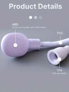 便携式水槽龙头淋浴喷头，多功能橡胶软管淋浴喷头，安装简便，用途广泛，适用于浴室水槽和花园水管连接，可用于洗发、宠物洗澡、房车浴室和家庭使用，也适用于户外淋浴和圆形水龙头，同时也是节日送礼佳品。 - 彩色 - 查看 6