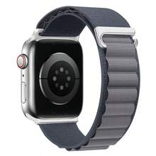 Cinturino compatibile con Apple Watch Alpine Loop, adatto per modelli da 38mm, 42mm, 44mm, 45mm, 46mm, 49mm, 41mm, 40mm, con gancio a C, per Apple Watch Series Ultra 10/9/SE/8/7/6/5/4/3/2