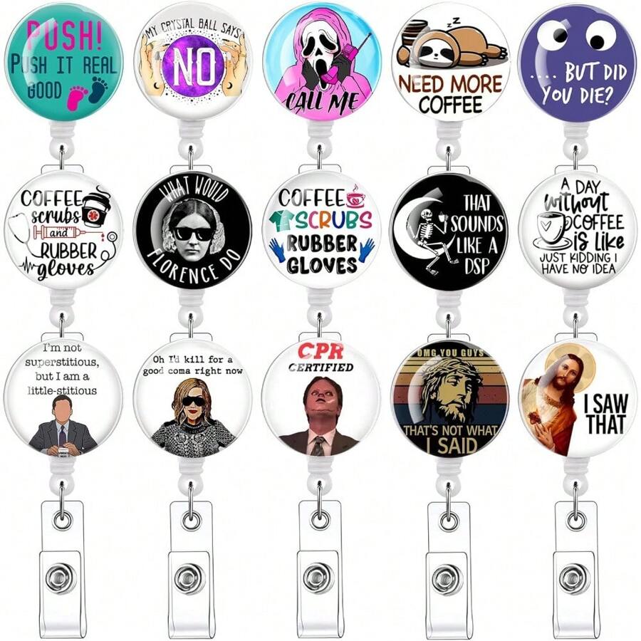 Retractable Badge Reel – Stylish ID Holder For Professionals
