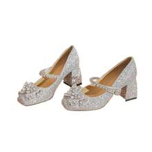 Women Pumps - 香檳色 - 查看 4