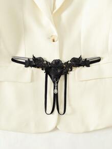 3PCS,Black Round Nipple Covers And Sexy Thong Underwear, Customizable Text, Personalize Your Own Message, Sexy Women's Lingerie And Nipple Covers, Best Lingerie For Ladies. The Perfect Gift For Friends, Wives, Girlfriends, And A Great Valentine's Day Gift