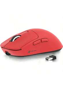 ATTACK SHARK Mouse Sem Fio, Mouse Gamer Attack Shark X3 com Sensor de Jogo PixArt PAW3395, BT/2.4G/Com Fio Macro DPI Médio Mão Leve Várias Cores Opcionais, Presente do Dia dos Namorados Periféricos de Computador