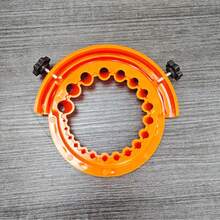 1 Máy mài mũi khoan đa năng đa năng, máy mài mũi khoan hiệu suất cao và phụ kiện mài - Phù hợp với nhiều kích cỡ mũi khoan khác nhau, công suất 2-13mm, dành cho máy khoan góc điện 115mm và 125mm, cấu trúc nhựa bền, không cần điện, áp dụng cho nhiều loại mũi khoan trên thị trường, nâng cao hiệu quả của mũi khoan! - trái cam - Xem 9