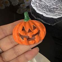 1 szt. Modna broszka z dynią na Halloween dla kobiet, elegancka, świąteczna dekoracja na imprezę, broszka, biżuteria, akcesoria kostiumowe, zawieszki do torebek, akcesoria biurowe