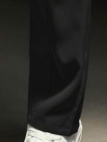 Quần dài nam dáng rộng, cạp chun, chất liệu nhẹ, phối nhiều màu sắc, thích hợp cho mùa xuân, hè, ngày lễ tình nhân, Lễ Tạ ơn, Ngày Nhà giáo, Ngày của Cha, Lễ Phục sinh, Lễ hội hóa trang, Tết Nguyên đán. - màu đen - Xem 6