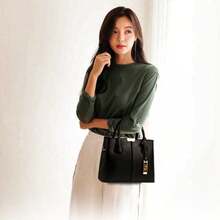 Small Adjustable Side Crossbody Chest Bag - 鏽棕色 - 查看 5
