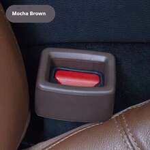 1pc Silicone Seat Belt Buckle, Easy-To-Reach Car Seat Clamp With Reinforced Design To Keep The Socket Clamp Vertical, Suitable For Most Models