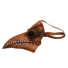 1pc Realistic Bird Beak Mask, Headpiece Costume Prop, Bird Doctor Mask, Masquerade Party Festival Bar Decor, Horror Style Mask