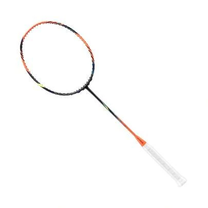  Li-Ning BLADEX 500 (4U) Series Badminton Racket - Speed Type Advanced Single Racket, Carbon Fiber Shaft, Flexible And Sensitive, Weight 80-85g, Max Stringing Tension: 28lbs, Model: AYPV007