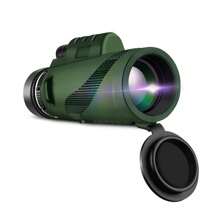 80x100 Monocular Telescope,High Powered HD Monocular With Tripod , BAK-4 Prism & FMC Lens,Monoculars For Wildlife, Bird Watching, Hunting, Hiking