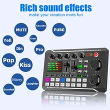 Home Studio Recording Kit Podcast Music Mixer Equipment Condenser Microphone Set For Laptop Vlog Live Broadcast ﻿ - F998 Set - View 6