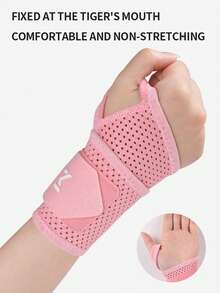 1件/2件装可调节运动护腕，黑色举重护腕，男女通用，羽毛球网球健身房健身护腕配件 - 彩色 - 查看 6