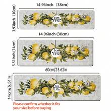 1 tấm lót thoát nước hình quả chanh nhiều kích cỡ, tấm lót thoát nước vòi bếp, chất liệu cao su diatomit chống trượt. Tấm bảo vệ mặt bàn vòi, thảm chống trượt mép bồn rửa nhà bếp, tự nhiên và hợp vệ sinh, cần thiết cho gia đình và nhà bếp, cũng có thể dùng làm vật trang trí nhà cửa và nhà bếp, một phần của trang trí mùa thu/đông và Giáng sinh ấm cúng. - nhiều màu - Xem 12