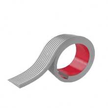 1pc 90cm/35.43in Car Door Threshold Ramp, Self-Adhesive Rubber Door Ramp, Wheelchair & Scooter Threshold Ramp, Adjustable & Cuttable Electric Wheelchair Ramp, Suitable For Doorway, Curb, Sweeper, E-Scooter, Bathroom