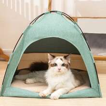 Tent Bed Large Space Breathable Comfortable Washable Pet Tent House Pet Dog All Seasons S Size Tent Bed Tent - B - Xem 3