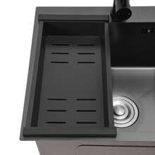 YUNRUX Kitchen Sinks - Black - View 6