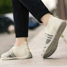 1 pereche de pantofi sport pentru bărbați, fără mâneci, rezistenți la mirosuri, antiderapanți, ușori, confortabili, potriviți pentru activități în aer liber, alergare, sporturi casual