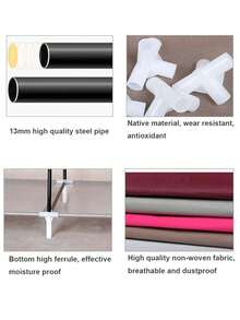 Clóset Organizador de Tela  Espacio Funcional para Tu Vestidor Moderno - Multicolor - Ver 7