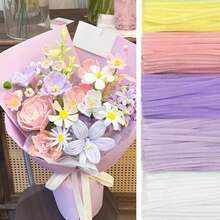 500pcs Pipe Cleaners Craft Supplies, Flower Bouquet Pipe Cleaner Kit, Bulk Pipe Cleaner DIY String Floral Bouquet Kit, Bouquet Making And Home Decoration Instructions. - Multicolor - View 25